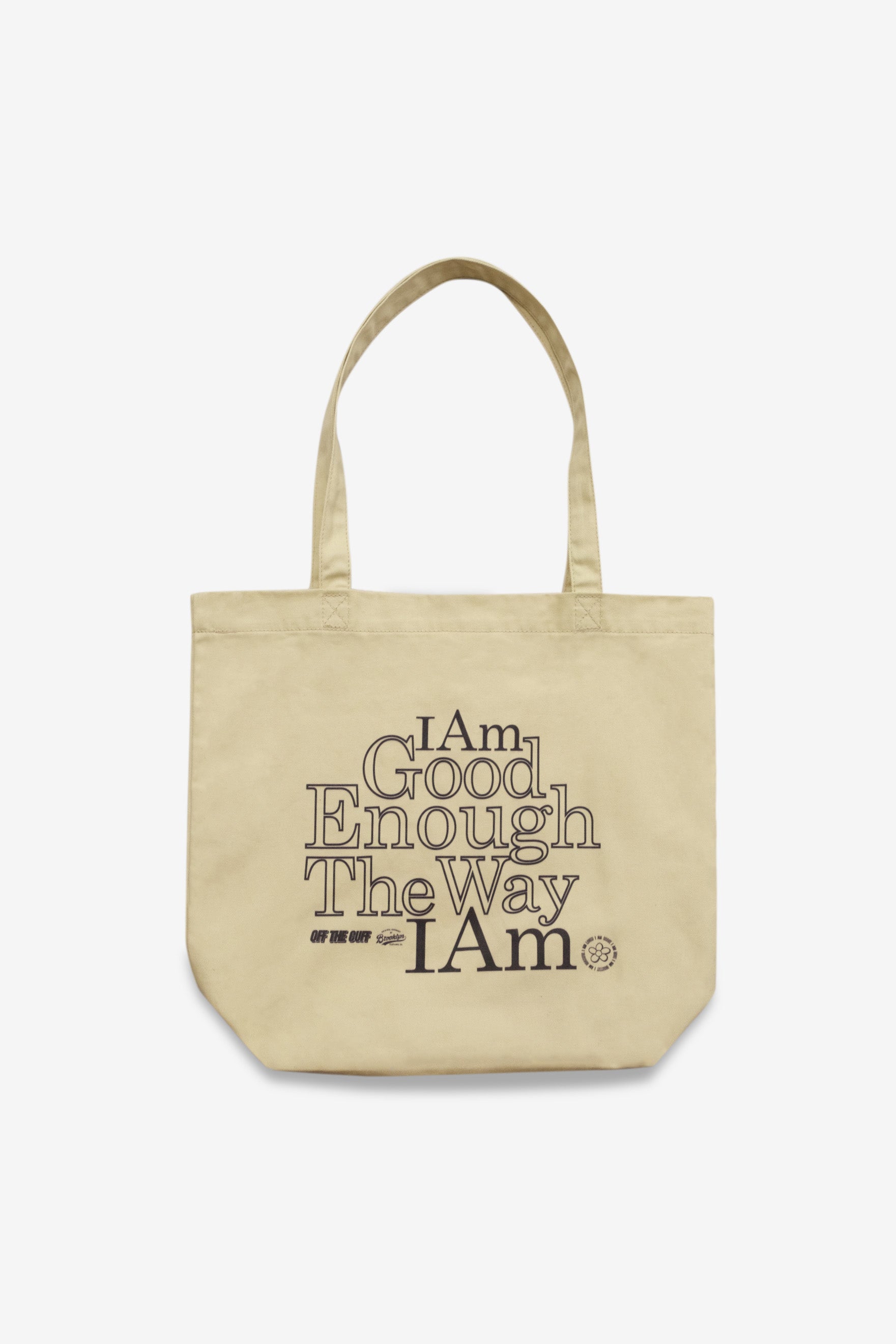 Off the Cuff: 'I AM' Tote Bag | Brooklyn Cloth
