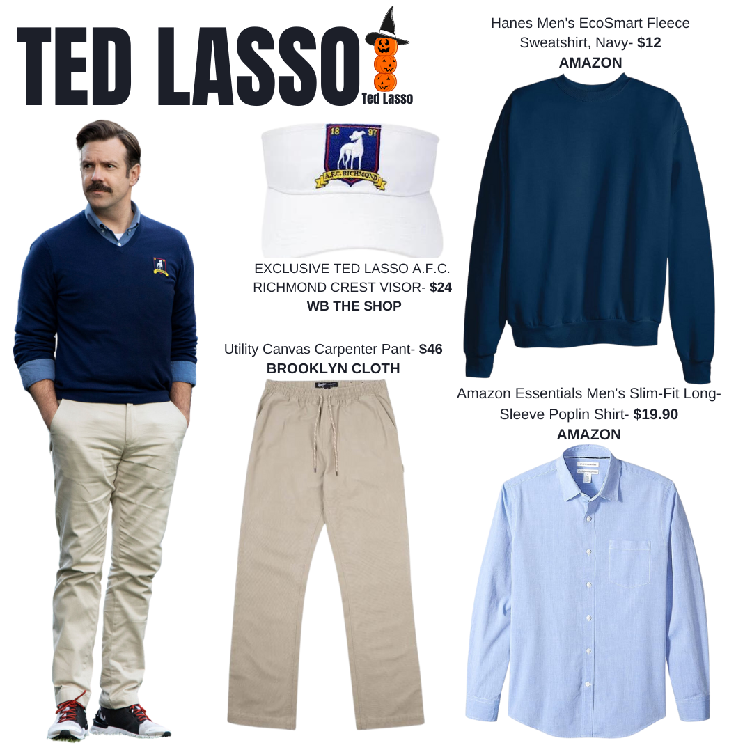 brooklyn cloth DIY halloween ted lasso