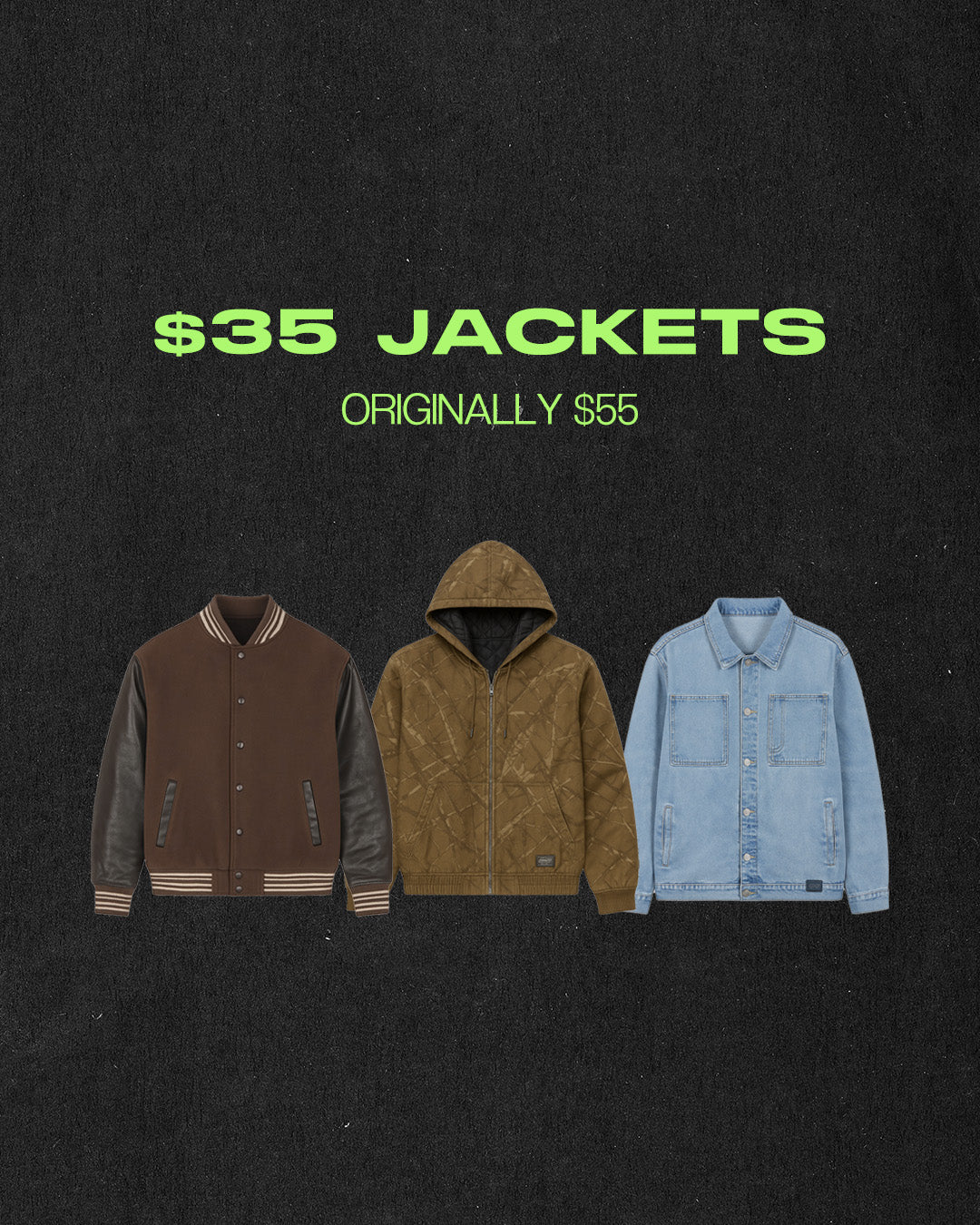 brooklyn cloth cyber monday sale jackets