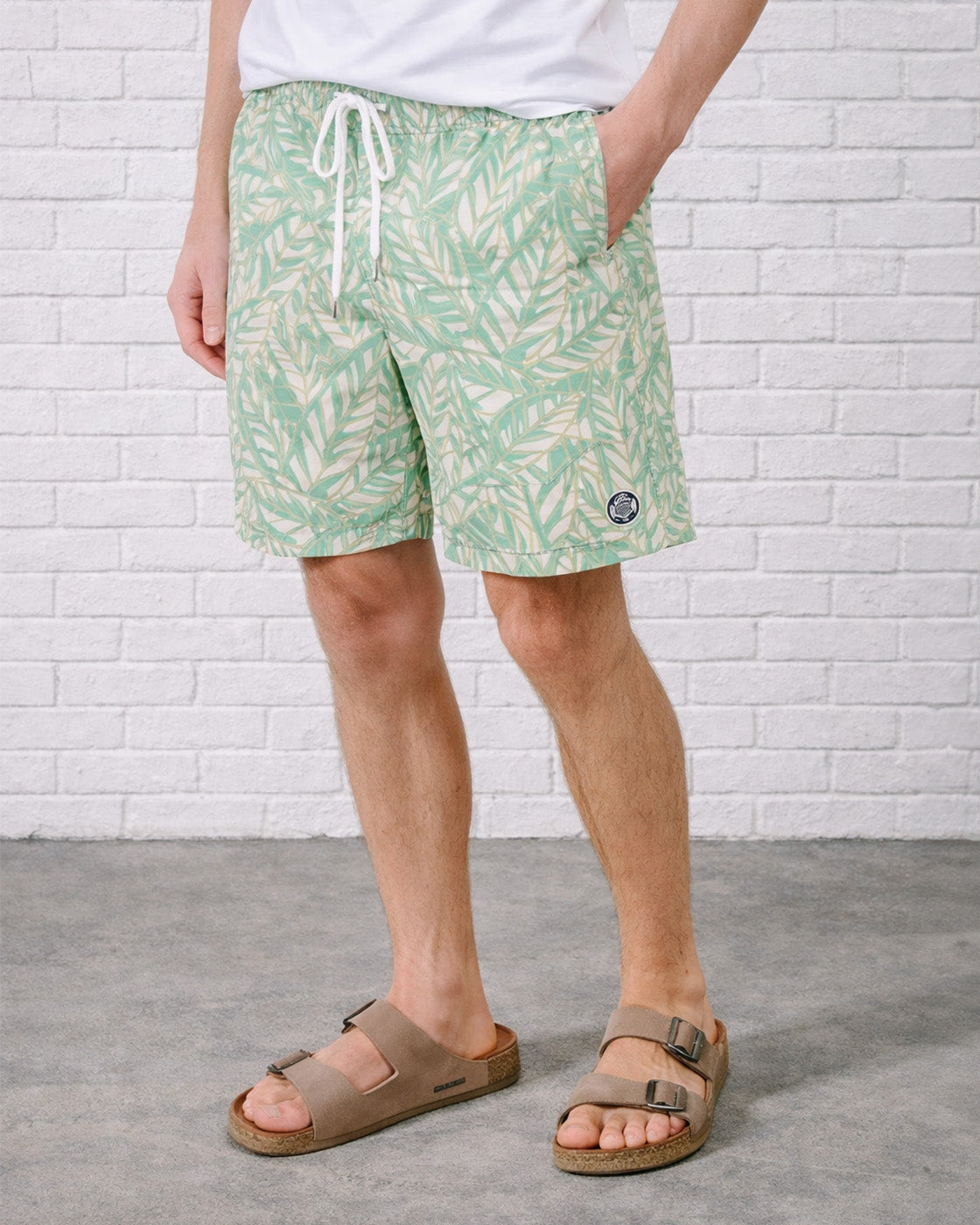 brooklyn cloth swim shorts