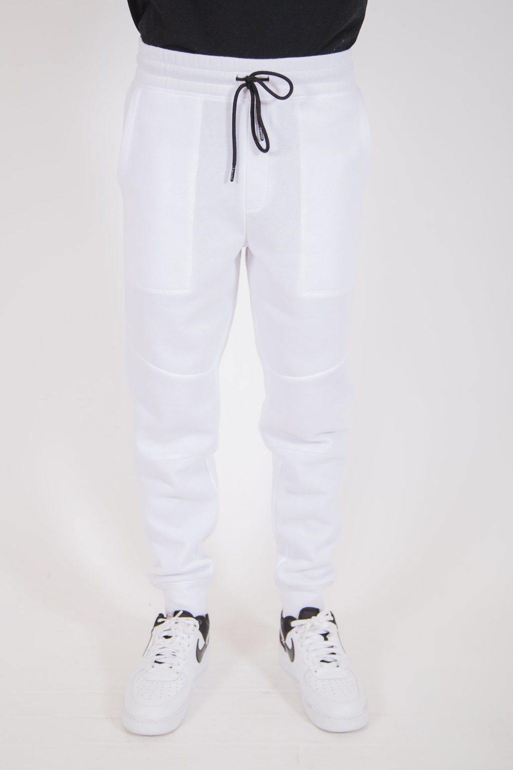 White Fleece Core Jogger Pants Men s Joggers Brooklyn Cloth