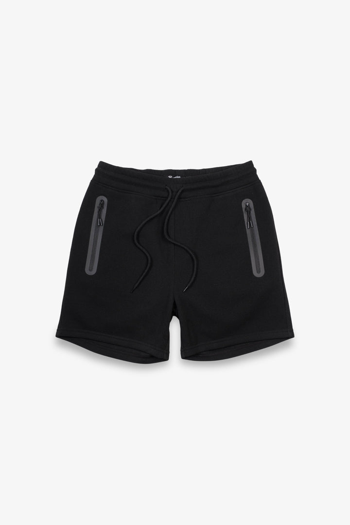 Breathable 5-inch inseam Heat Seal Zip Pocket Short for men
#color_black