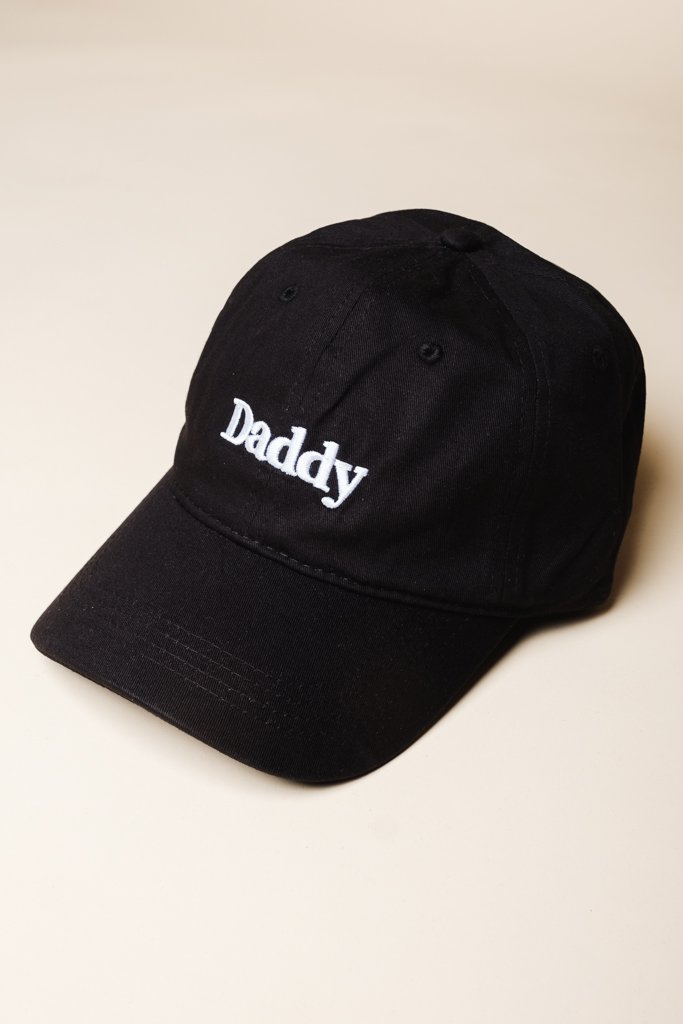 Black Daddy Dad Hat